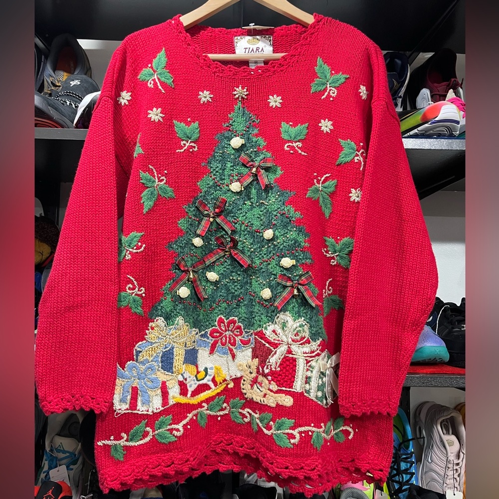 Vintage Festive Red X-Mas 🎄Sweater